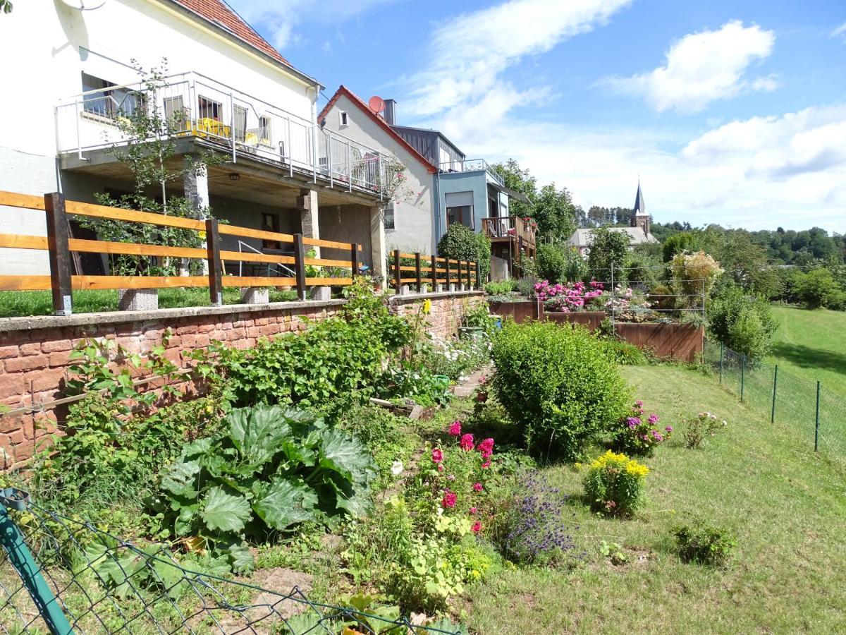 לוסהיים Ferienhaus Schaumbergblick מראה חיצוני תמונה